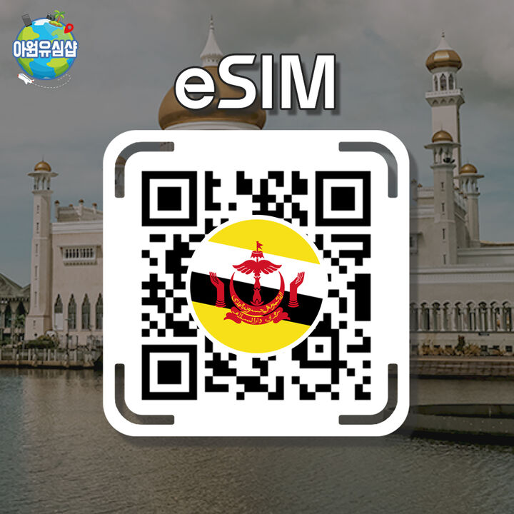 [브루나이 eSIM] 브루나이 로밍 로컬망 전지역 8일-i