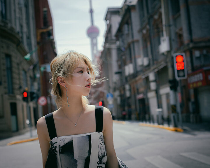 중국상하이에서 1시간동안 여행하면서 스냅촬영해보기(웨딩스냅불포함)-i