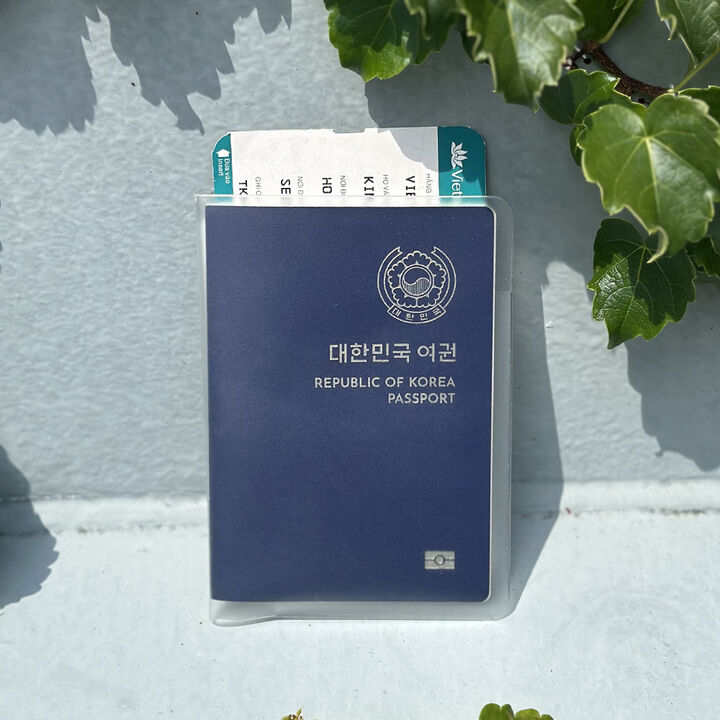 [무료배송] 트래블메이트 투명 여권케이스-i