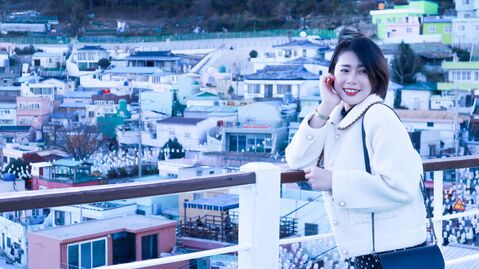 스냅사진 작가와 함께하는 부산 감천문화마을 투어 [부산스냅/사하] 상품 이미지