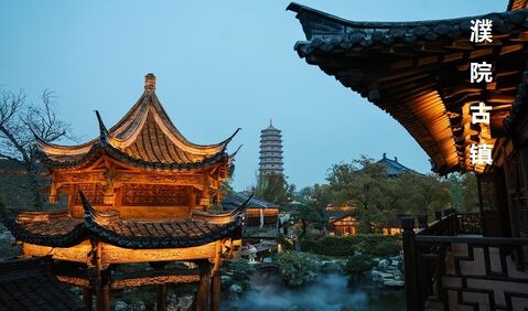 상하이 투어 - [한국어 가이드] 복원고진 수향마을 야간투어- (야경나룻배포함,수방선원휴식타임 포함)