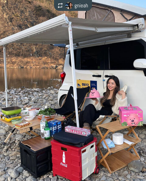 김포 여행 준비물 - [경기/서울]미니칸 캠핑카렌트 감성차박패키지(감성캠핑용품풀세트 무료,자차방문시 무료주차)