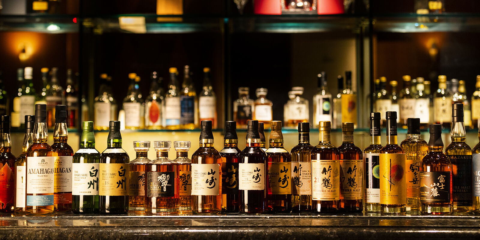 일본 위스키 코스 Hilton Tokyo [Main Bar Captains Bar]