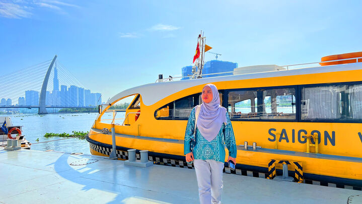호치민 시티투어와 수상버스 티켓-i