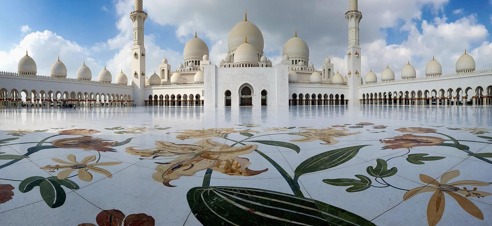 아부다비 투어 그랜드모스크+대통령궁+루브르(한국어)