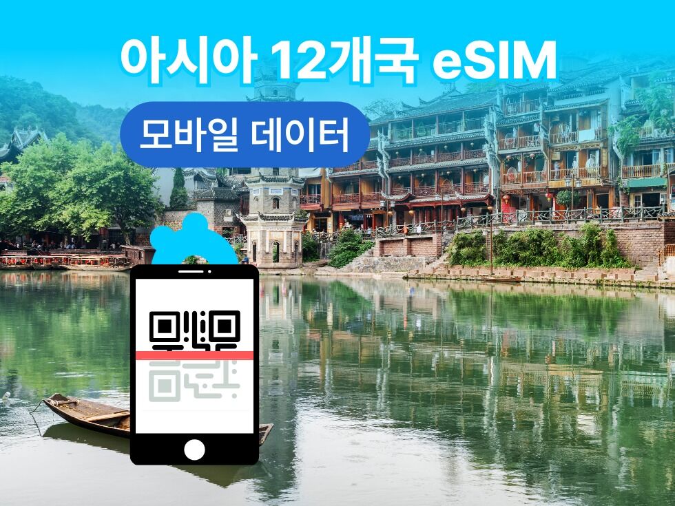 [아시아 eSIM] 12개 아시아 국가 eSIM 3/5/7일간 [EASI] - 마이리얼트립