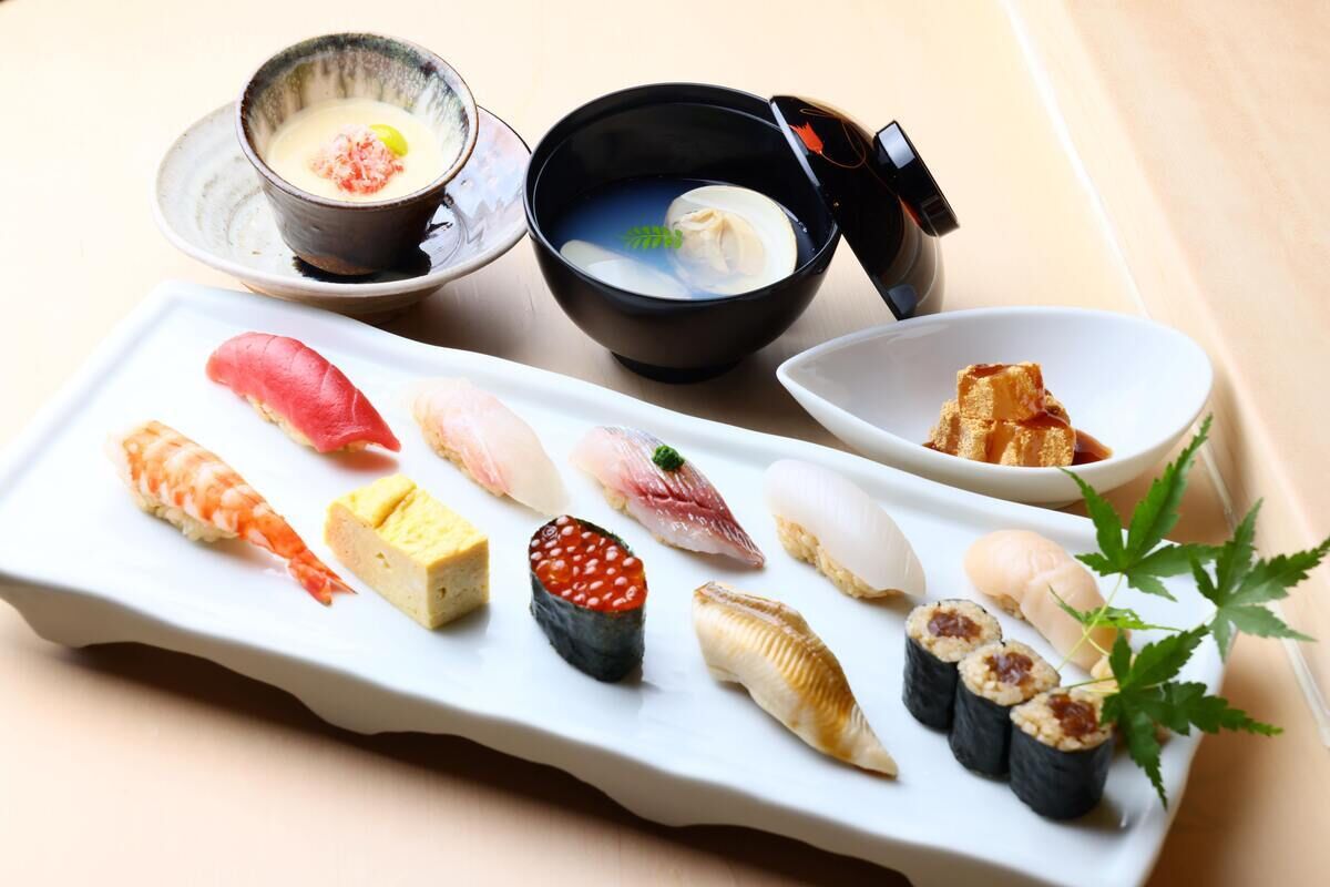 [Sushi Misuji]도쿄에서의 맛있는 초밥 3코스