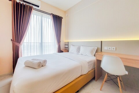 잘 디자인되고 아늑한 스튜디오 스카이 하우스 BSD 아파트먼트