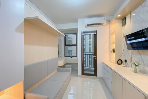 우아하고 편안한 스튜디오, 트랜스파크 치부부르 아파트먼트