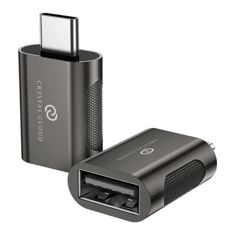 [무료배송] 크리스탈클라우드 USB-A to C타입 OTG 젠더 상품 이미지