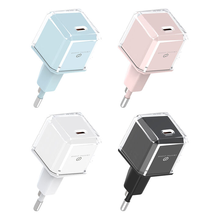 [무료배송]크리스탈클라우드 USB PD 20W C타입 GaN초고속 충전기 어댑터CC-310-i