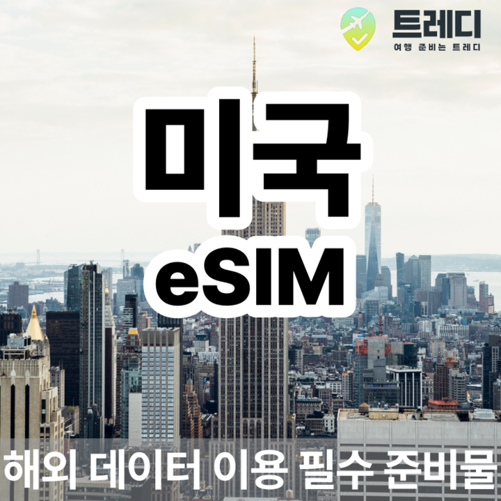 미국 eSIM 매일 데이터 제공 무제한 [카톡 이메일 즉시 발송]-i