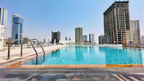Modern 1-Bedroom La Perla Apartment JVC with Infinity Pool & Kidsâ€™ Zone