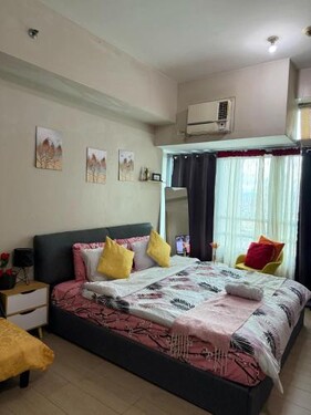 Relaxing shining sunrise