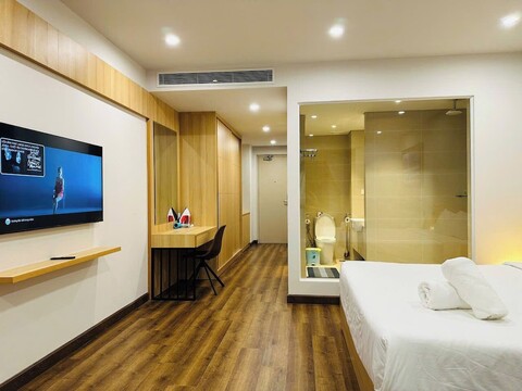 골드 코스트 발코니 서비스 아파트먼트