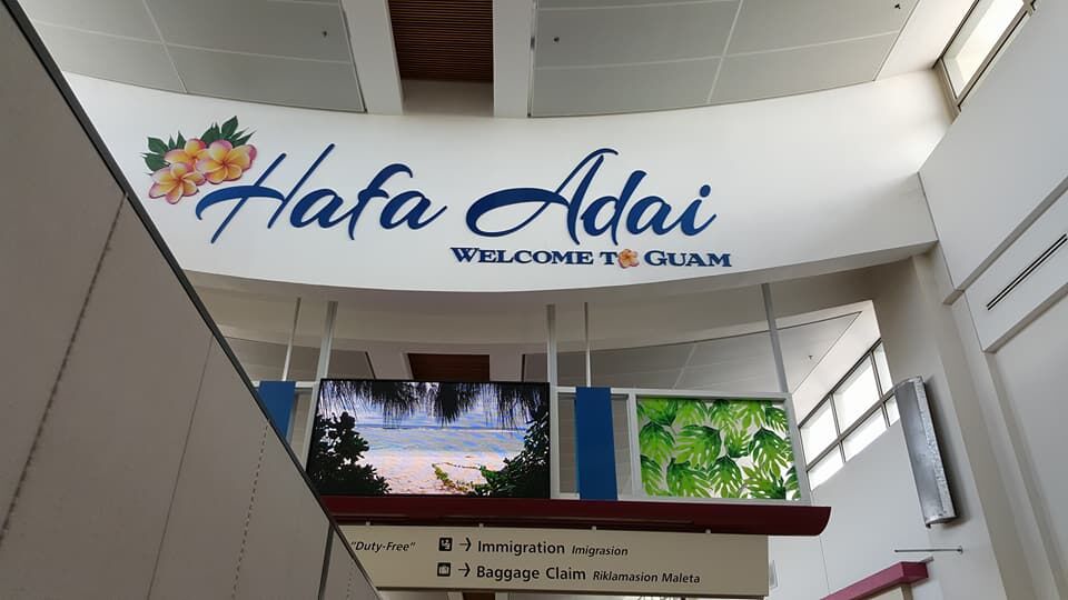 괌 공항 픽업 서비스 - 단독차량, 한국인 기사님, 골프백 적재 가능