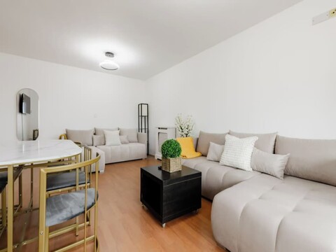 시티 뷰가 있는 럭셔리 런던 아파트먼트