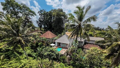 가든 하이츠 빌라 바이 EVDEkimi - 우아한 3베드룸 정글 오아시스, 해먹 있음