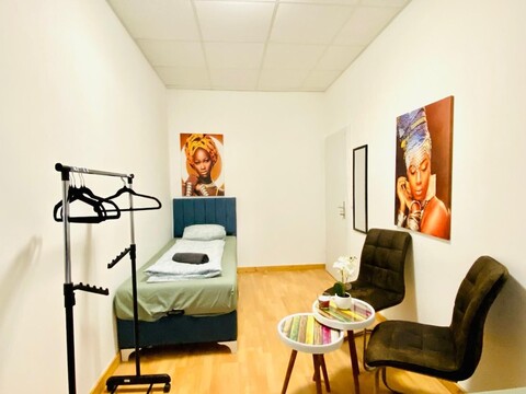 조용한 동네의 스위트 3베드룸 아파트