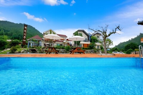 여수 커피 나루 카페 펜션