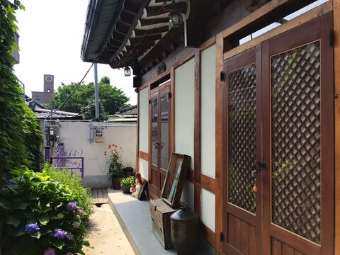 전주 한옥마을 산아래 펜션
