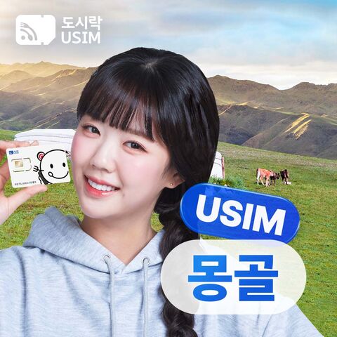 울란바토르 여행 준비물 - [몽골유심] 데이터 무제한 현지통화 무료 울란바토르 유심칩 인천공항 수령