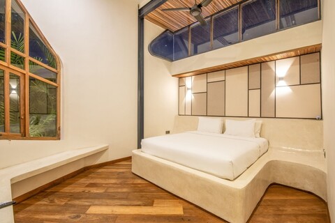 아트 데코 공유 수영장이 있는 BAZ 빌라 13 스튜디오 3 고급스러운 1베드룸 로프트