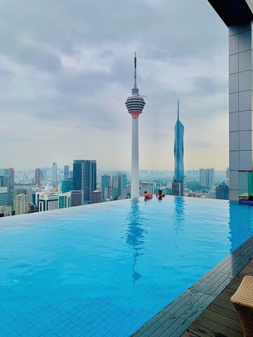 스카이 풀의 플래티넘 스위트 KLCC