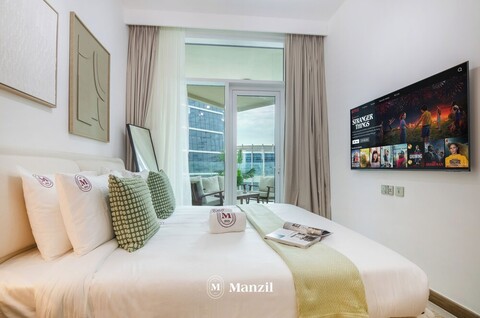 부르즈 할리파 근처의 어반 오아시스 1베드룸