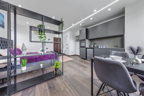 레스터 스퀘어 센트럴 런던 근처의 고급 플랫