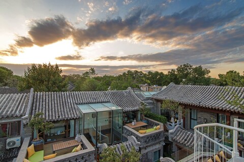 베이징 레 자이 난 루오 구 시앙 왕푸 징 금지 도시 뜰 호텔