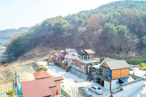 괴산 자연휴산장펜션