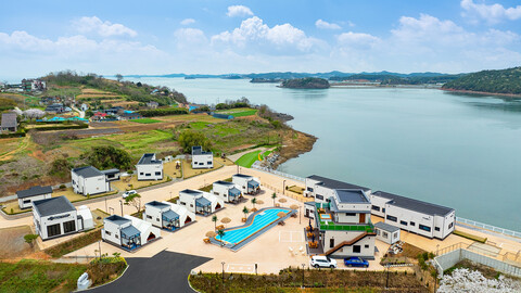 태안 안면도 황도 실내 글램핑