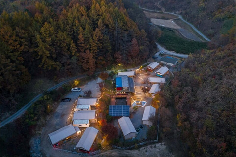 제천 무도글램핑카라반