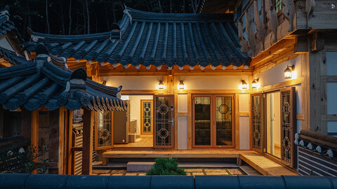 경주 휴영지 한옥 풀빌라