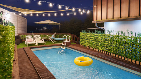 남해 엘시아애견풀빌라펜션