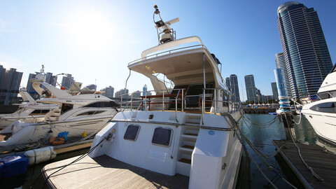 부산 해운대 마린시티요트