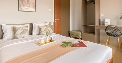 미니멀리스트하고 아늑한 생활 2베드룸, 폴룩스 채드스톤 아파트먼트