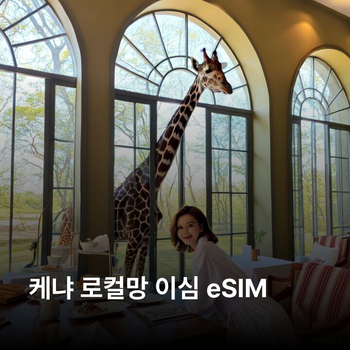 케냐 이심 eSIM 나이로비 몸바사 나쿠루 키수무 마사이 마라 국립공원 암보셀리 이심통-i