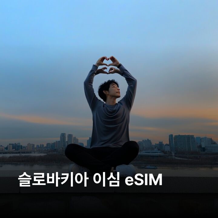 슬로바키아 이심 eSIM 브라티슬라바 코시체 트르나바 프레쇼우 브라티슬라바 이심통-i