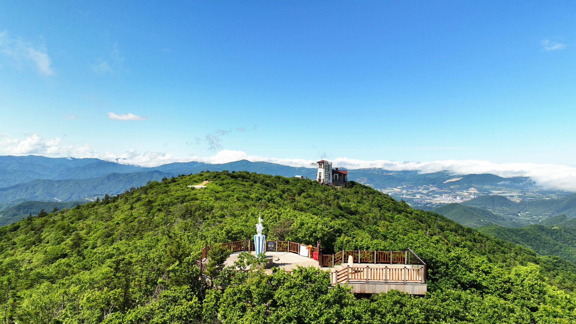모나용평 타워콘도 전망