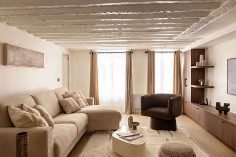 럭셔리 아파트먼트, 2 베드룸, 6명, 루브르 박물관