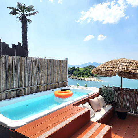 남해 그래남해 풀 빌라 펜션