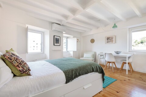 플로라3 플로라 아파트먼트, 정원 전망 스튜디오