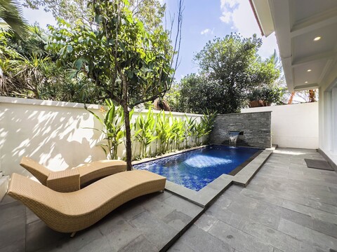 오베 빌라 우붓 투 베드룸 프라이빗 풀