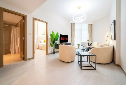 미소니 어반 오아시스의 럭셔리 1 베드룸 유닛에서 인덜지