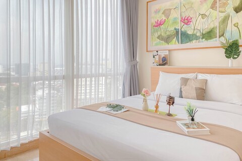 빅 앤 코지 1베드룸, 워킹 룸 있음 멘텡 파크 아파트먼트