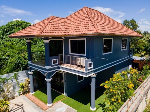 3 베드 3 배스 빌라, 해변까지 400m, 10명 숙박 가능