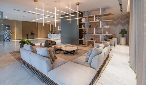 현대적인 2베드룸 아파트먼트, 완전히 가구가 갖추어짐