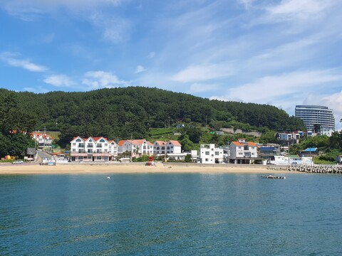 통영 해수욕장펜션